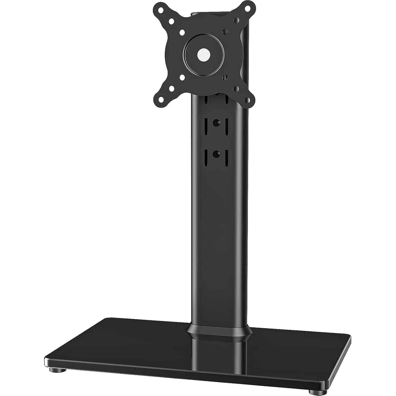 Hemudu Monitor Ständer Tischständer für 13 Zoll-32 Zoll Monitore, schwenkbar, neigbar, rotierbar, höhenverstellbar