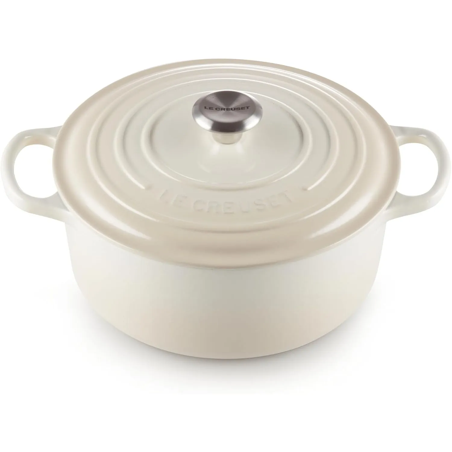 Le Creuset Signature Gusseisen-Bräter mit Deckel, Ø 26 cm, Rund, Für alle Herdarten und Induktion geeignet, Volumen: 5,…