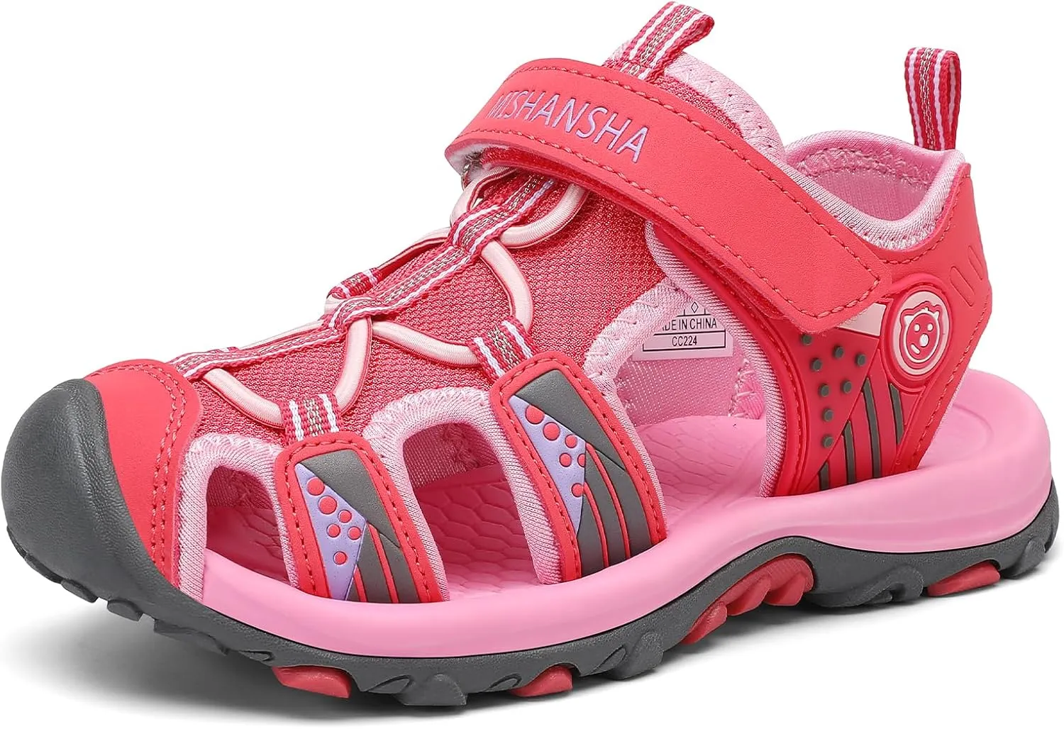 SAGUARO Geschlossene Sandalen Kinder Trekking Sommer Outdoor Schuhe Atmungsaktiv
