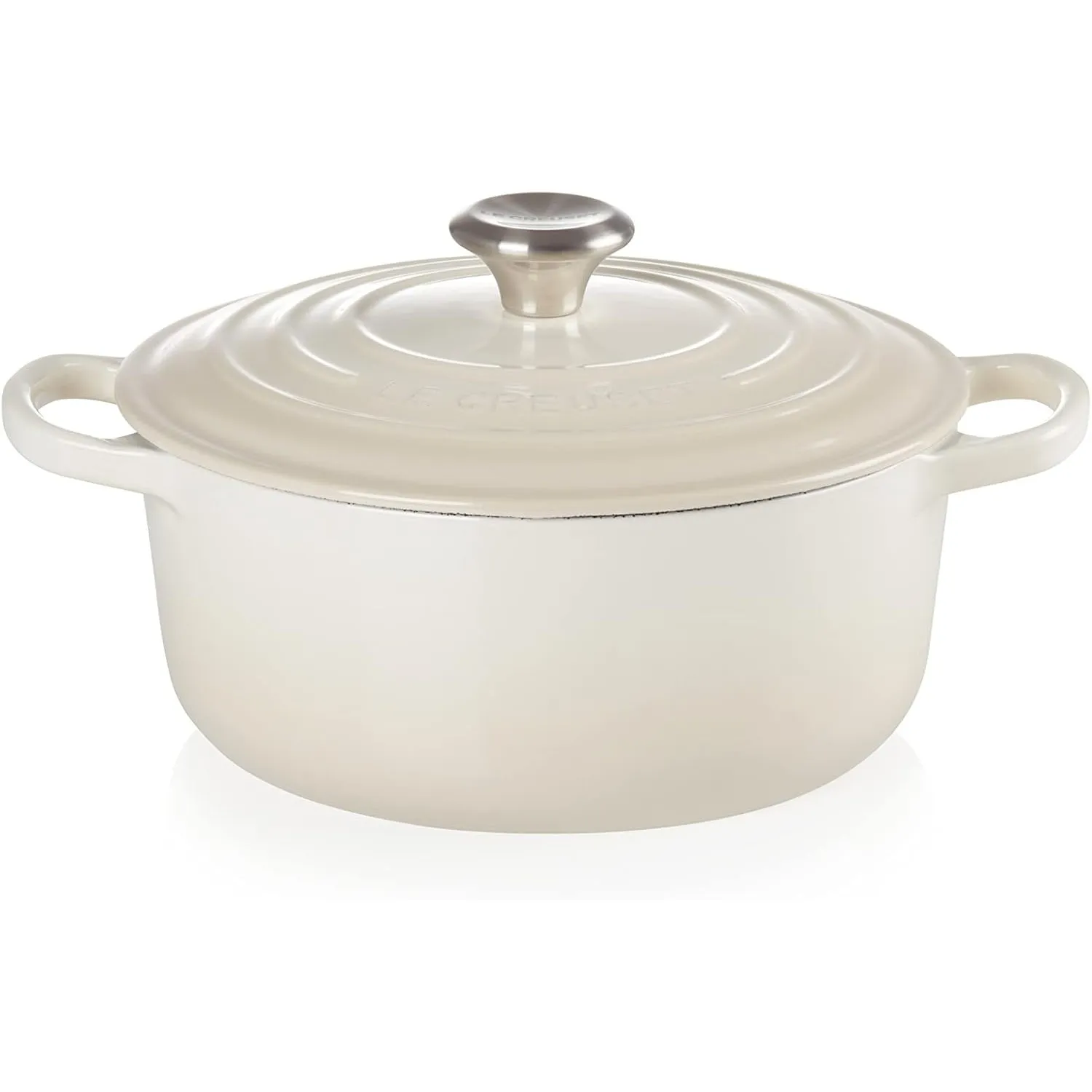 Le Creuset Signature Gusseisen-Bräter mit Deckel, Ø 20 cm, Rund, Für alle Herdarten und Induktion geeignet, Volumen: 2,…