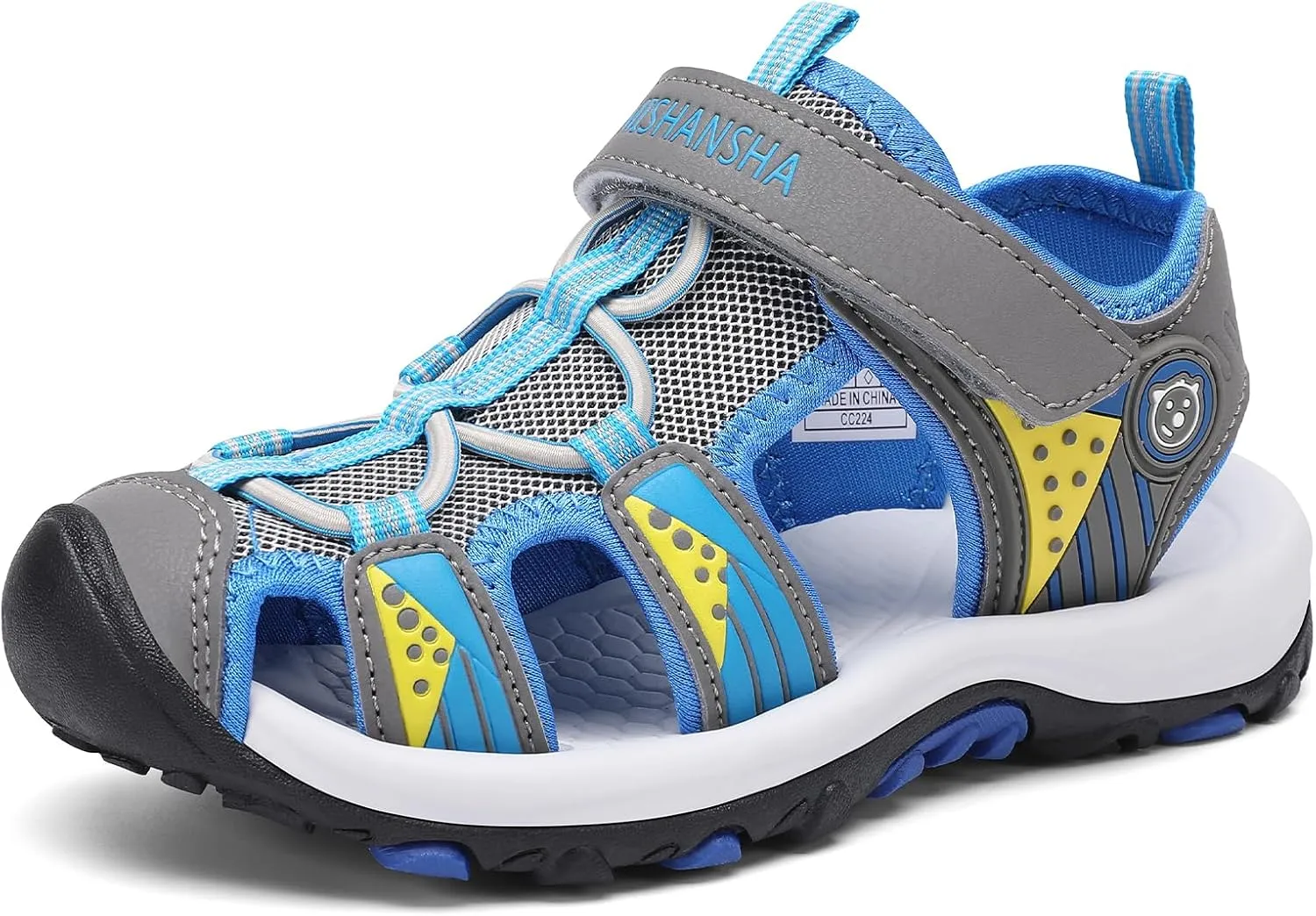 SAGUARO Geschlossene Sandalen Kinder Trekking Sommer Outdoor Schuhe Atmungsaktiv