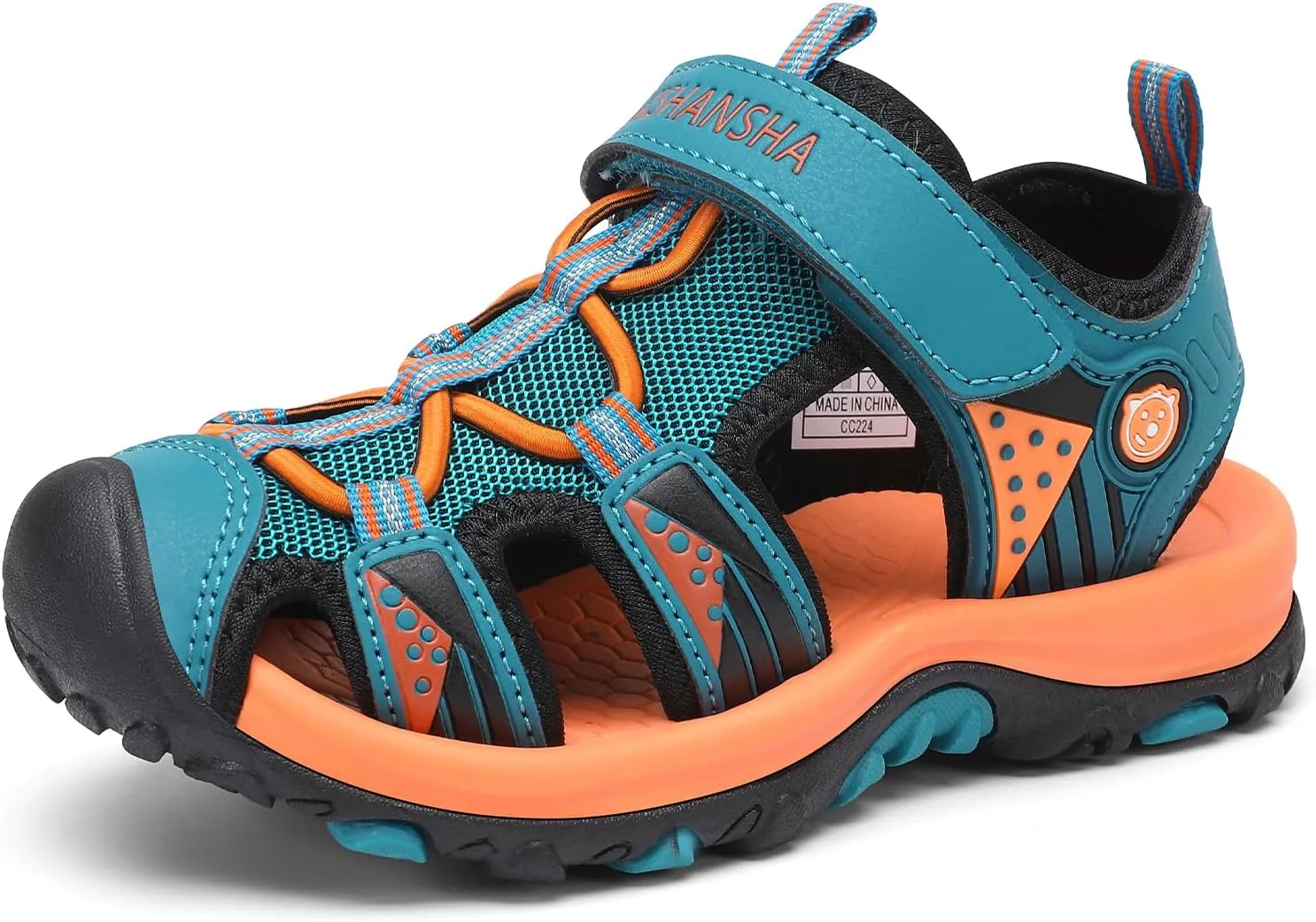 Saguaro Children's Closed Sandals for Trekking, Hiking, Summer Outdoor Shoes