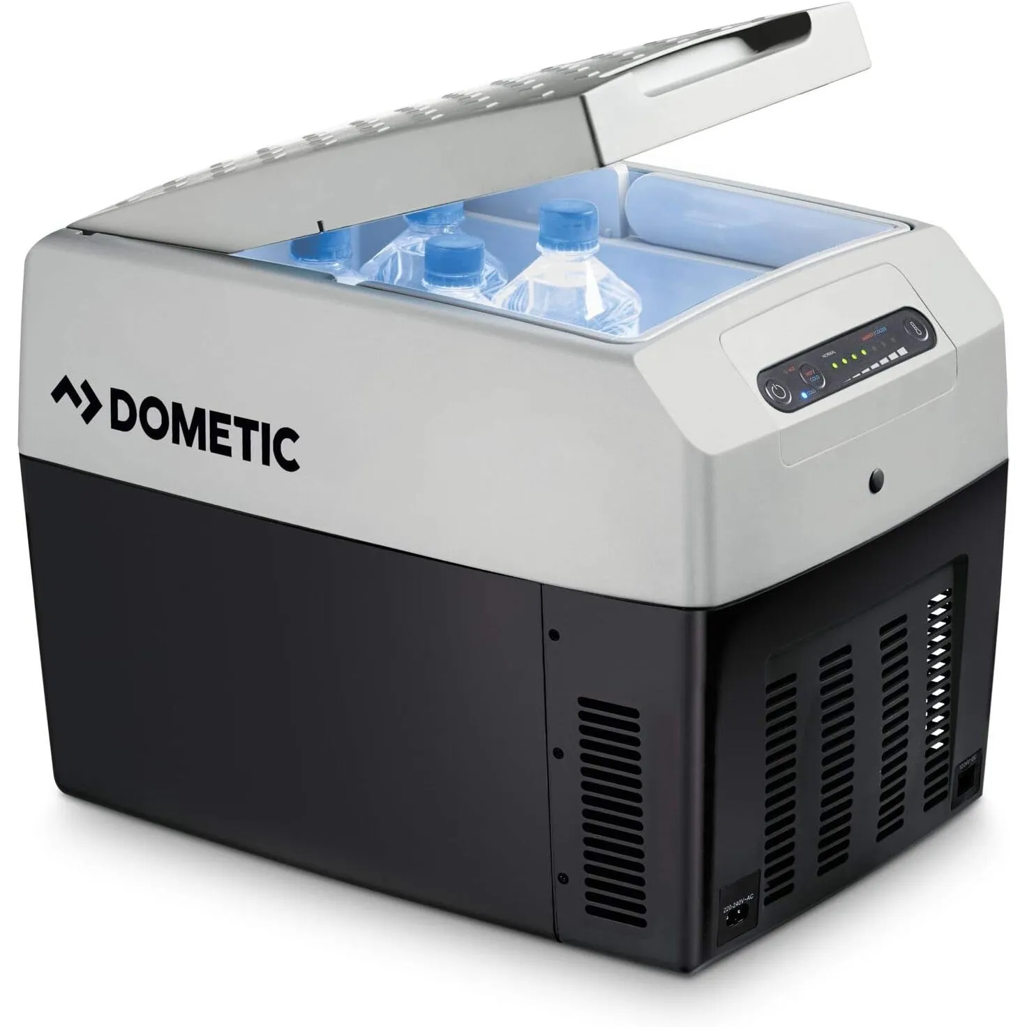 DOMETIC Tropicool TCX 14 - tragbare elektrische Kühlbox für 12/24 und 230 V Anschluss, 14 Liter, für Auto, LKW, Boot, R…