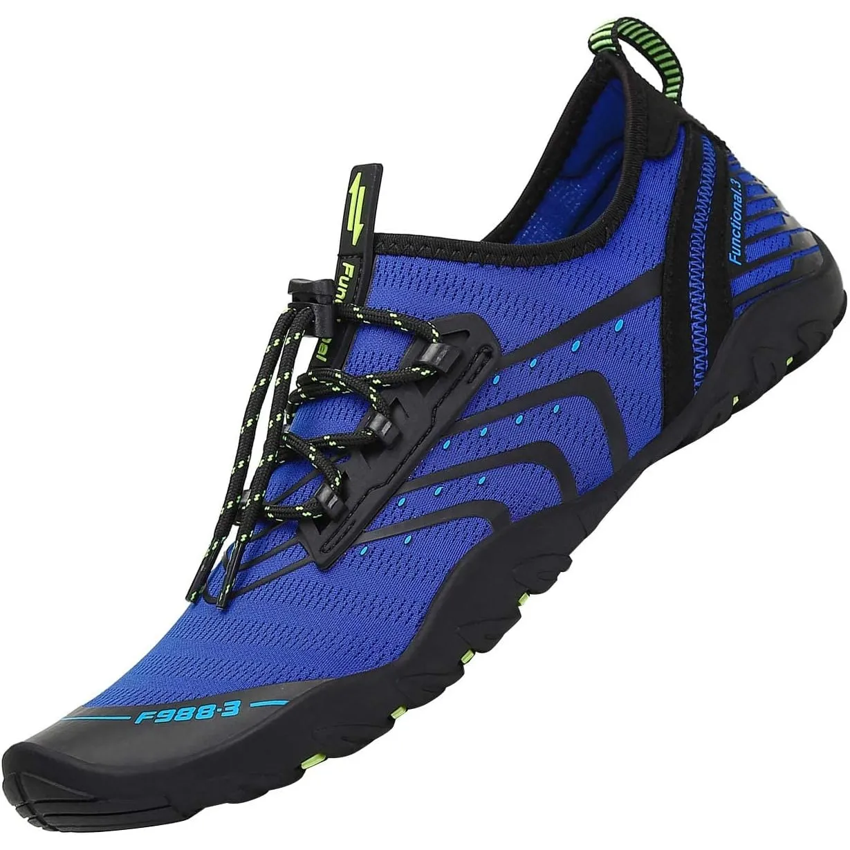 SAGUARO Badeschuhe für Herren Damen - 7/9 Drainagelöcher Schnelltrocknende rutschfest, Gr 35-48