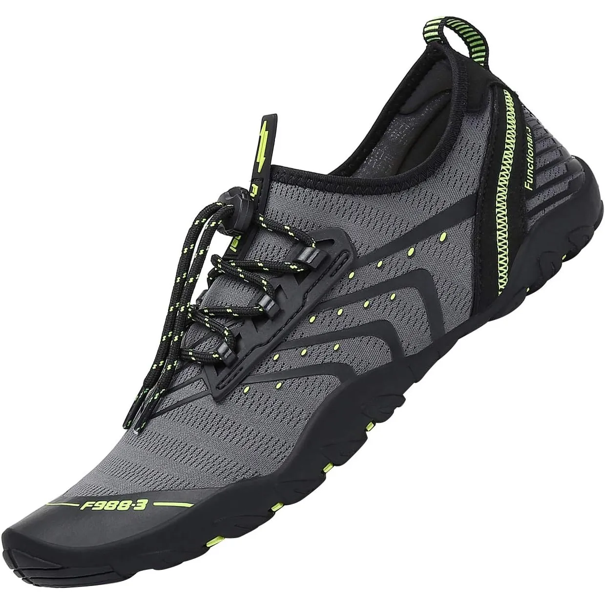 SAGUARO Badeschuhe für Herren Damen - 7/9 Drainagelöcher Schnelltrocknende rutschfest, Gr 35-48