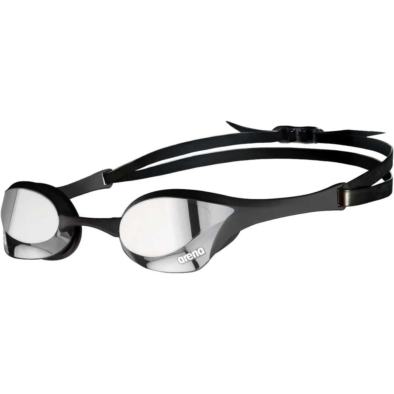 ARENA Cobra Ultra Swipe Mirror Unisex Race Schwimmbrille für Erwachsene, Taucherbrille mit Gebogenen Spiegelgläsern, An…