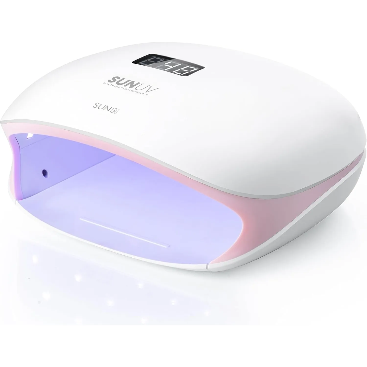 SUNUV UV LED Lampe für Gelnägel LED Nageltrockner mit 4 Timer LCD Anzeige Infrarot Sensor und doppelte Geschwindigkeit …