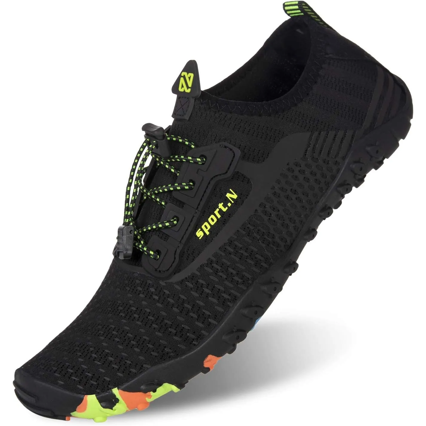 IceUnicorn Strandschuhe Badeschuhe Damen Herren Schwimmschuhe Aquaschuhe Sommer Schnell Trocknend Surfschuhe