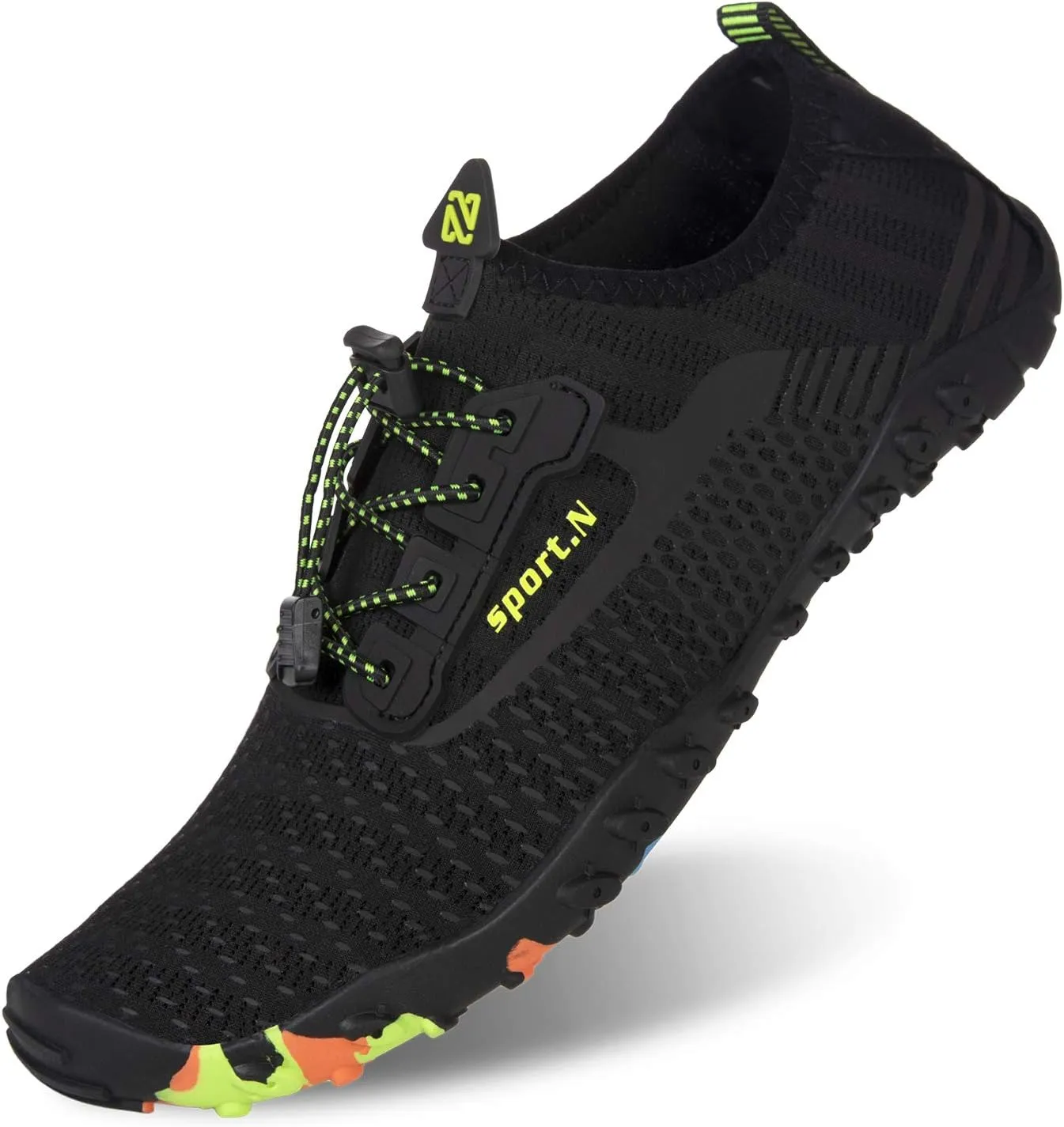 IceUnicorn Strandschuhe Badeschuhe Damen Herren Schwimmschuhe Aquaschuhe Sommer Schnell Trocknend Surfschuhe