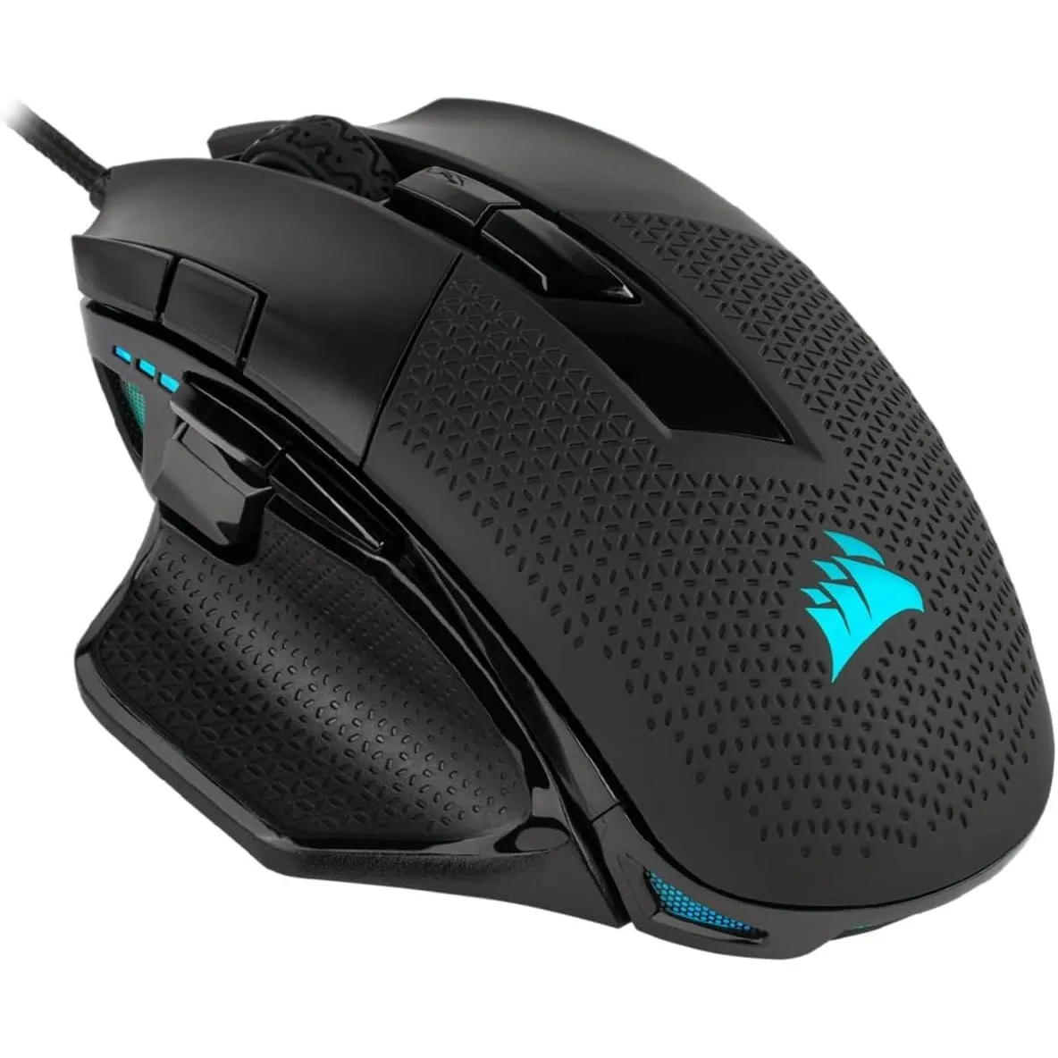 Corsair NIGHTSWORD RGB Kabelgebundene FPS/MOBA Gaming-Maus - Schwarz