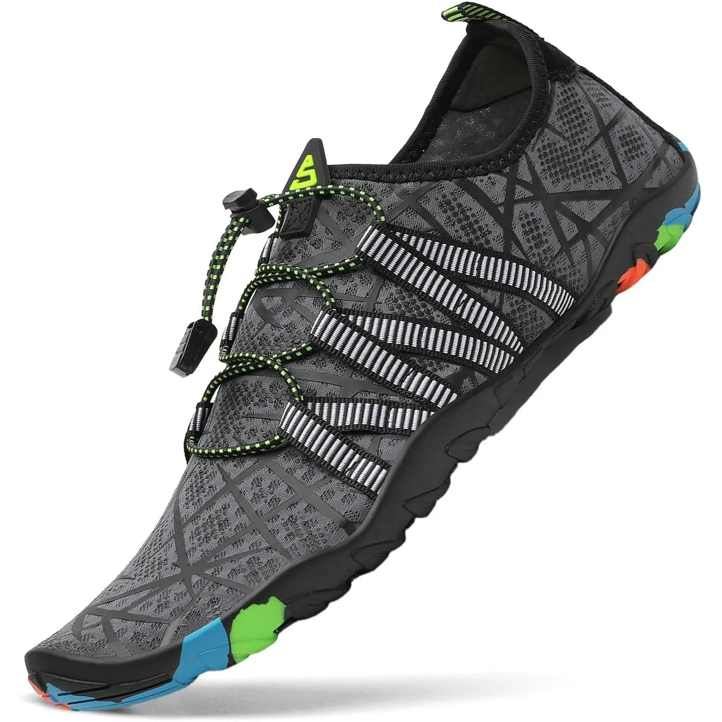 Saguaro Wasserschuhe für Herren, rutschfest, schnelltrocknend, Wasserschuhe