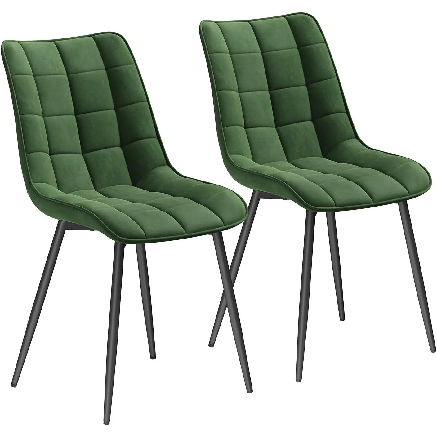 WOLTU Esszimmerstühle 2er Set, für Wohnzimmer Küche Esszimmer, Küchenstühle gepolstert mit Rückenlehne, Sitzfläche aus …