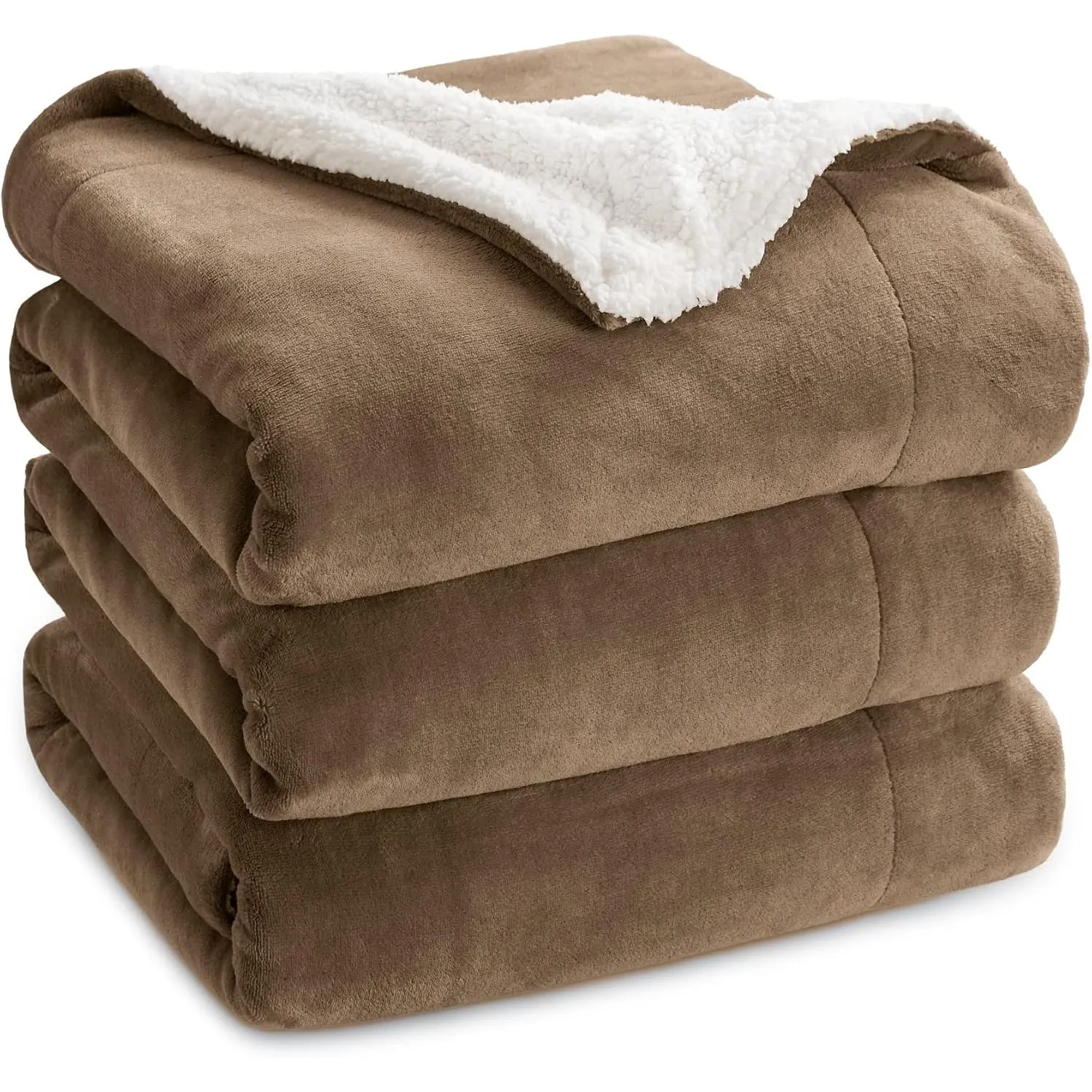 BEDSURE Kuscheldecke - Warm Sherpa Wolldecke & Sofadecke, Flauschig Sofaüberwurf Decke, Dicke Couchdecke, Fleecedecke, …