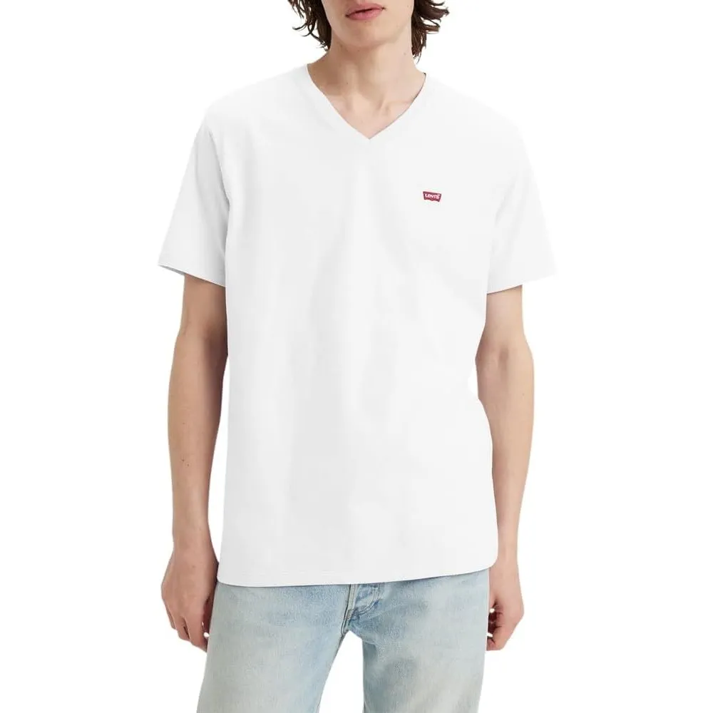 Levi's Herren Original Housemark V-Neck T-Shirt