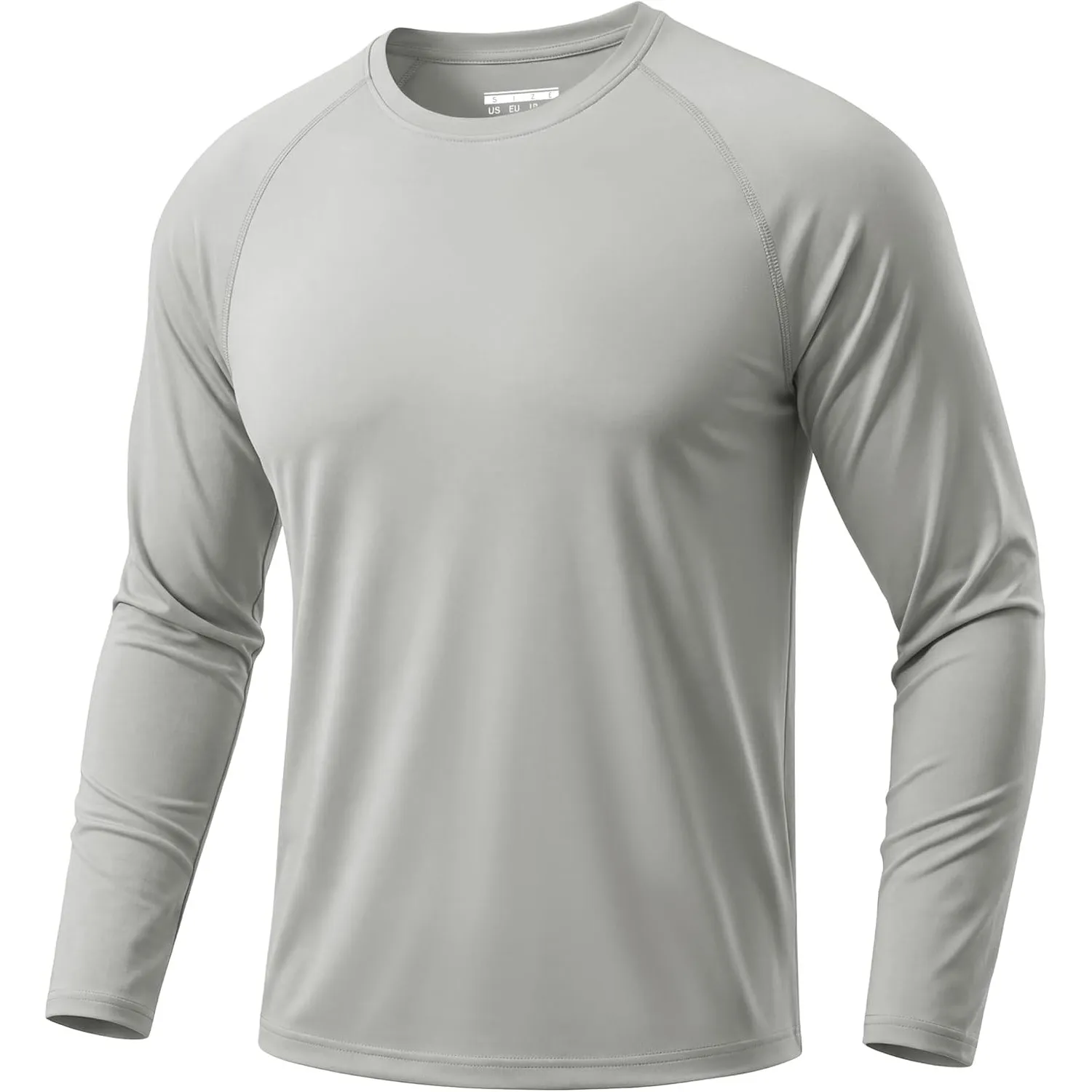 TACVASEN Herren UPF 50+ UV Sonnenschutz Langarmshirt Outdoor Langarm T-Shirt Rashguard