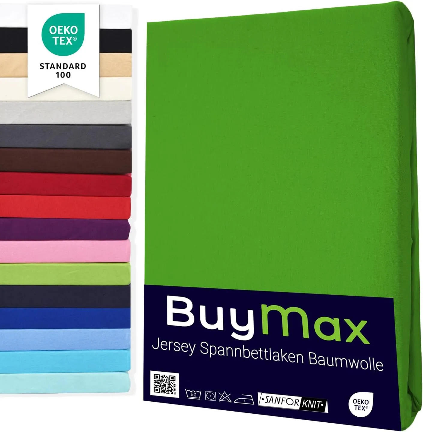 Buymax Wasserbett Spannbettlaken Stretch 140x200-160x220 cm für Wasserbetten und Boxspringbetten Bettbezug für Matratze…