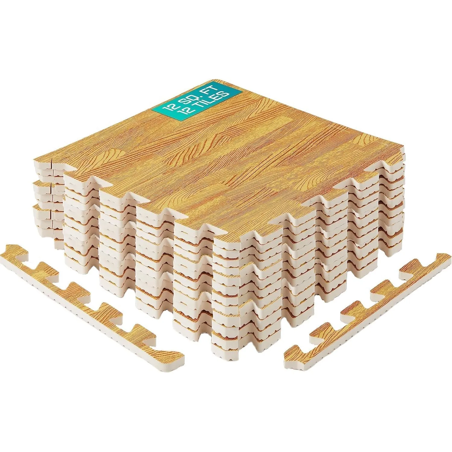 Yes4All 30x30 cm bis zu 3.3 m² Set 12/16/36 Eva Matten Schutzmatten Bodenschutz Bodenfliesen Sportmatte Fitnessmatte Gy…