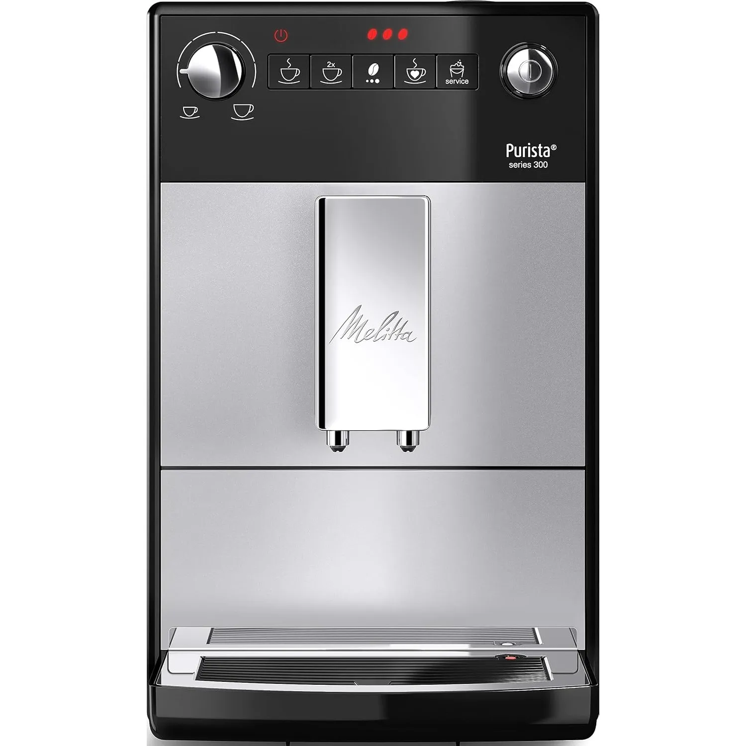 Melitta Purista - Kaffeevollautomat mit Lieblingskaffee-Funktion, Kaffeemaschine mit Mahlwerk und 5-stufig verstellbare…