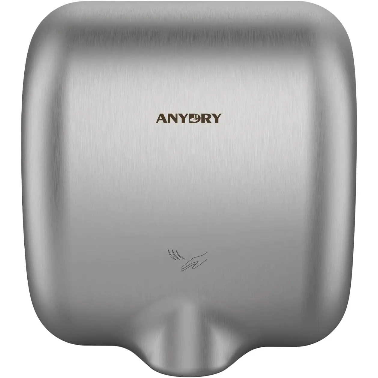 anydry Commercial Händetrockner Edelstahl Heavy Duty 10-15s High Speed | Edelstahl Heavy Duty, Dual-Wiring, Auto-Heizun…