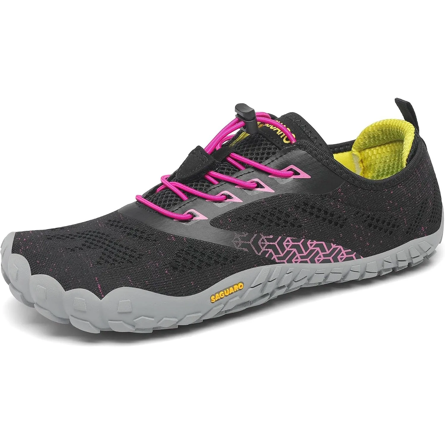 SAGUARO Unisex Barfußschuhe Leicht Atmungsaktiv Tragbar Traillaufschuhe Weich rutschfest Fitnessschuhe für Outdoor & In…
