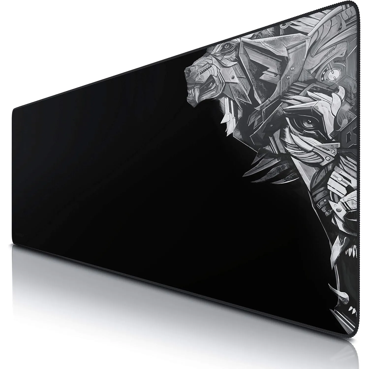 TITANWOLF - Übergröße Mauspad Gaming Titanwolf 1200x400mm - XXXL Mousepad groß mit Motiv - Tischunterlage Large Size - …
