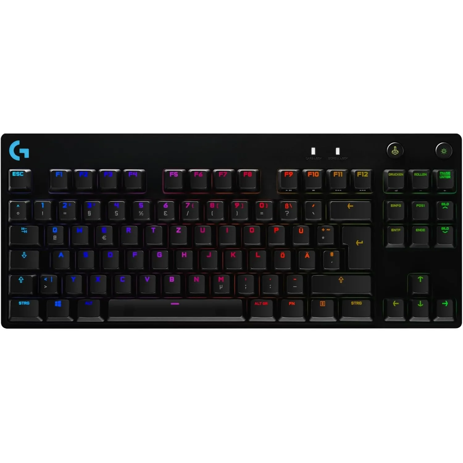 Logitech G PRO Mechanische Gaming-Tastatur – Portable Tenkeyless Design