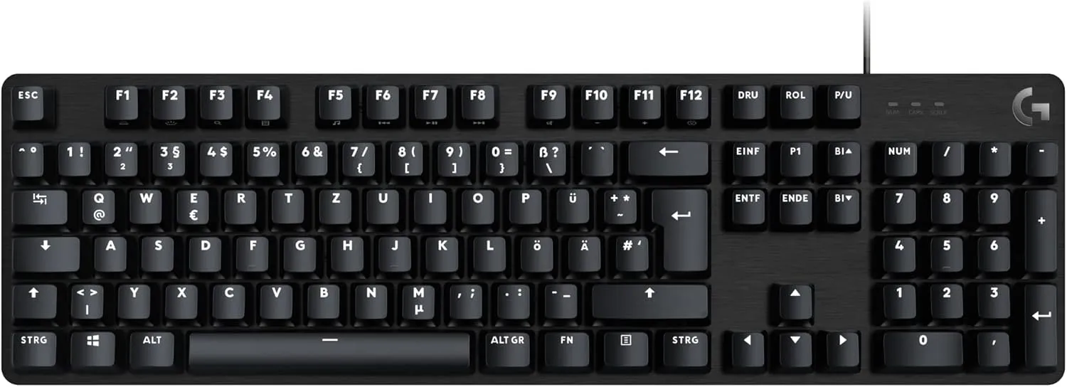 Logitech G413 SE Mechanische Gaming-Tastatur - Mit Hintergrundbeleuchtung, taktilen mechanischen Schaltern, Anti-Ghosti…