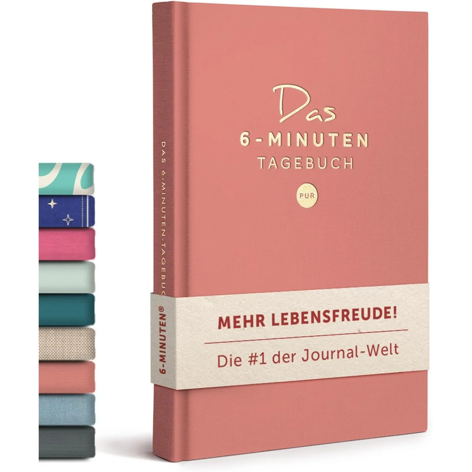 6-Minuten® Tagebuch für Erwachsene 2026 (Das Original) – Mehr Achtsamkeit, Resilienz & Selbstliebe – Dankbarkeitstagebu…