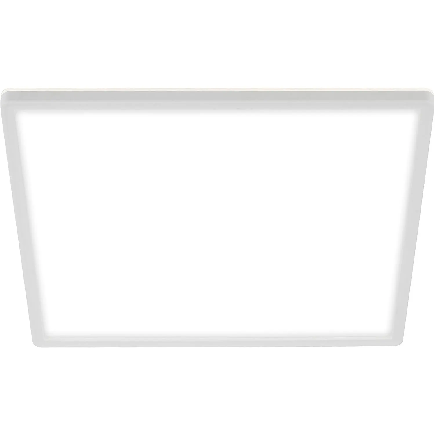 BRILONER - LED Deckenlampe mit indirektem Licht, 3cm flach, neutralweiße Lichtfarbe, Lampe, Deckenleuchte, Wohnzimmerla…