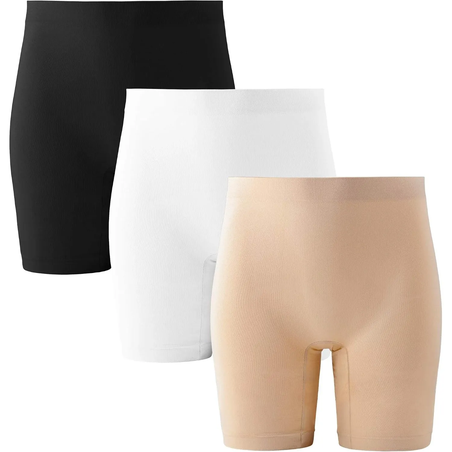 INNERSY Radlerhose Damen Kurz Hose Unter Kleid Rock Anti Scheuern 3er Pack | Chub Rub Shorts, Hosen Unterrock, Sport Ku…