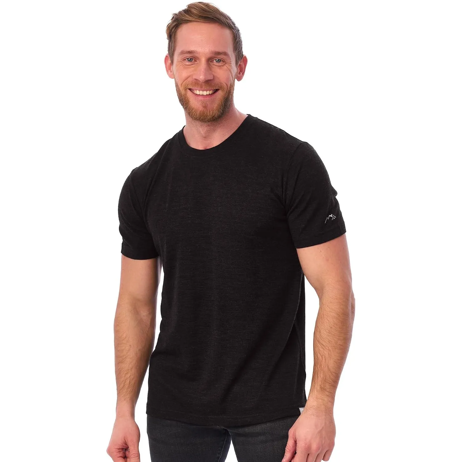 Merino.tech 100% Merino T-Shirt Herren Kurzarm Sport & Outdoor | Geruchshemmend, Atmungsaktive Merino Shirt Herren, Sch…