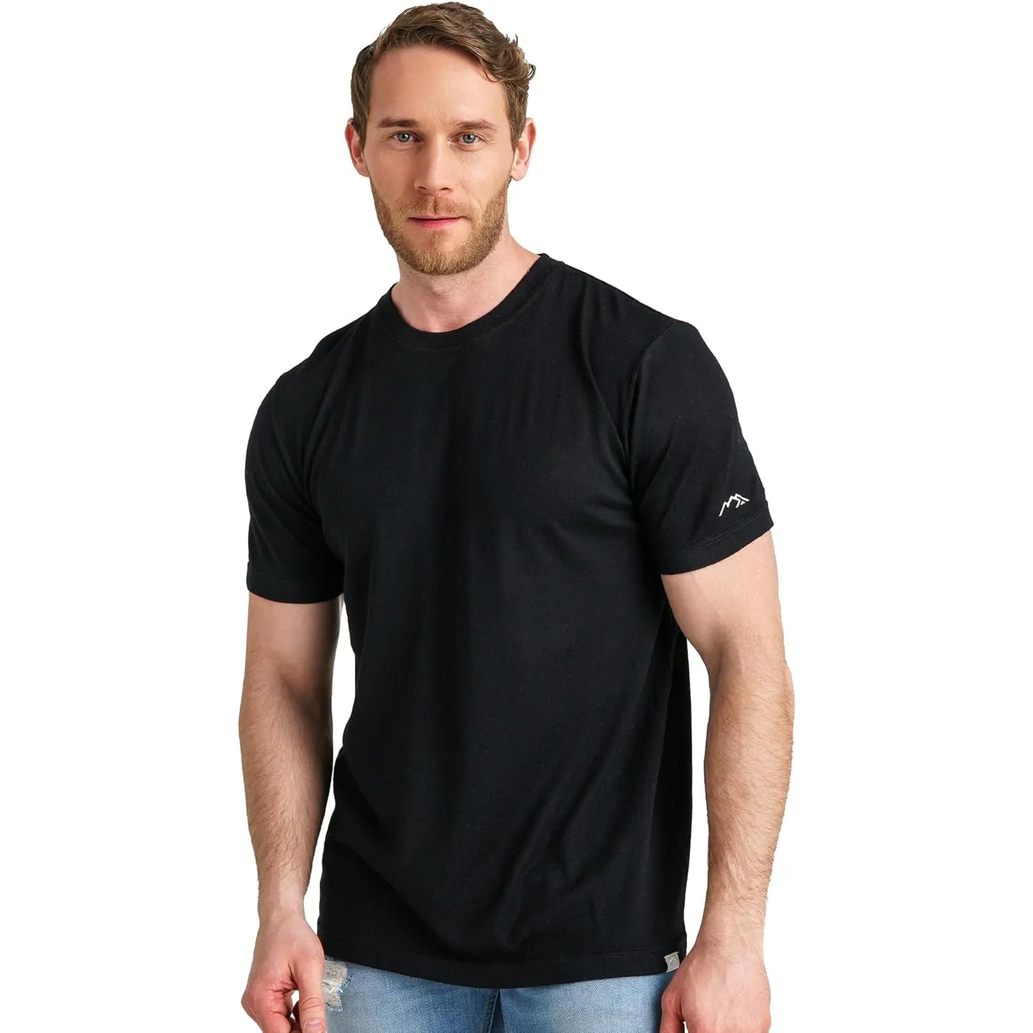 Merino.tech 100% Merino T-Shirt Herren Kurzarm Sport & Outdoor | Geruchshemmend, Atmungsaktive Merino Shirt Herren, Sch…