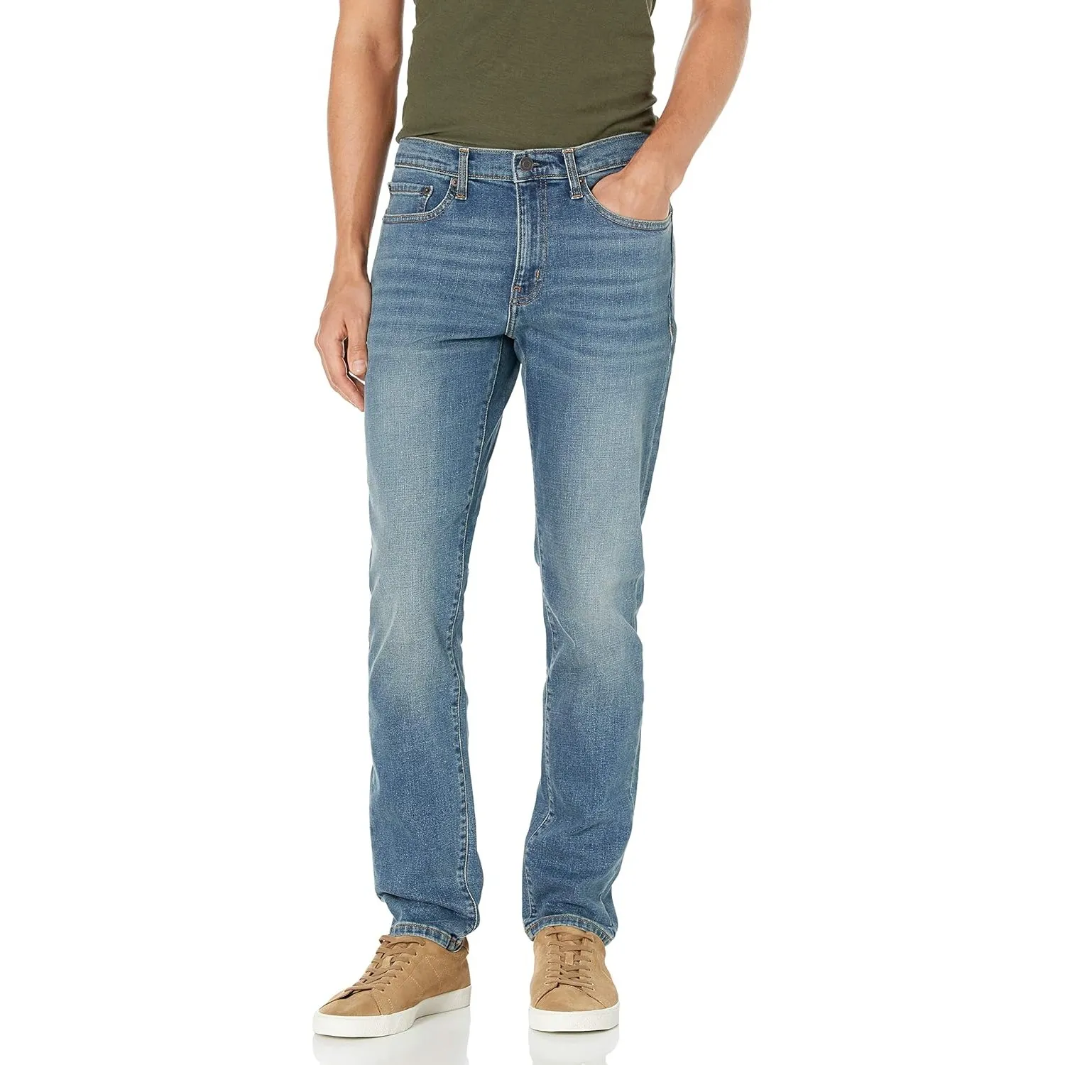 Amazon Essentials Herren Slim-Fit-Jeans - Auslauffarben