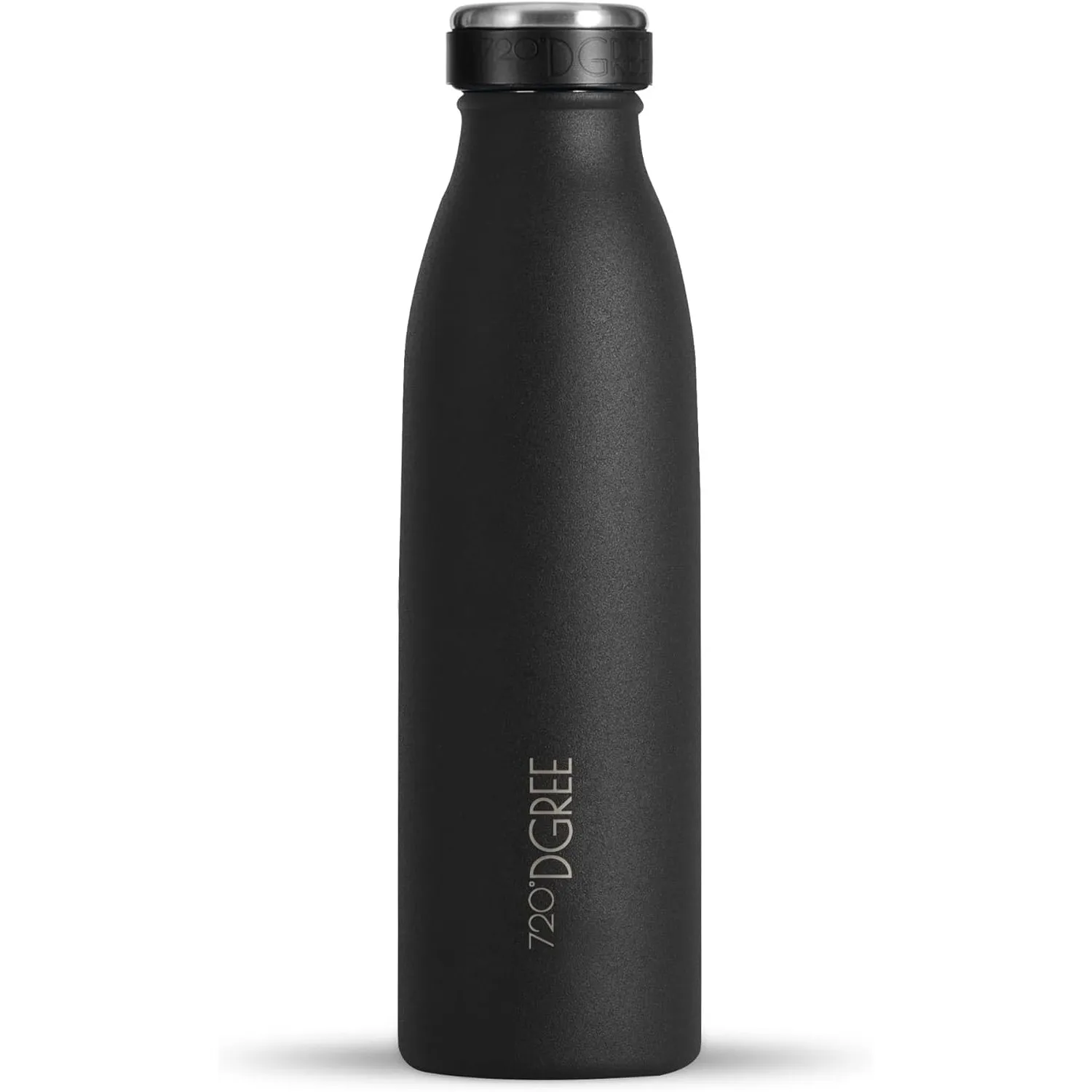 720°DGREE Edelstahl Trinkflasche “milkyBottle” - 500ml - Perfekt für Kinder, BPA-Frei, Auslaufsicher, Kohlensäure geeig…