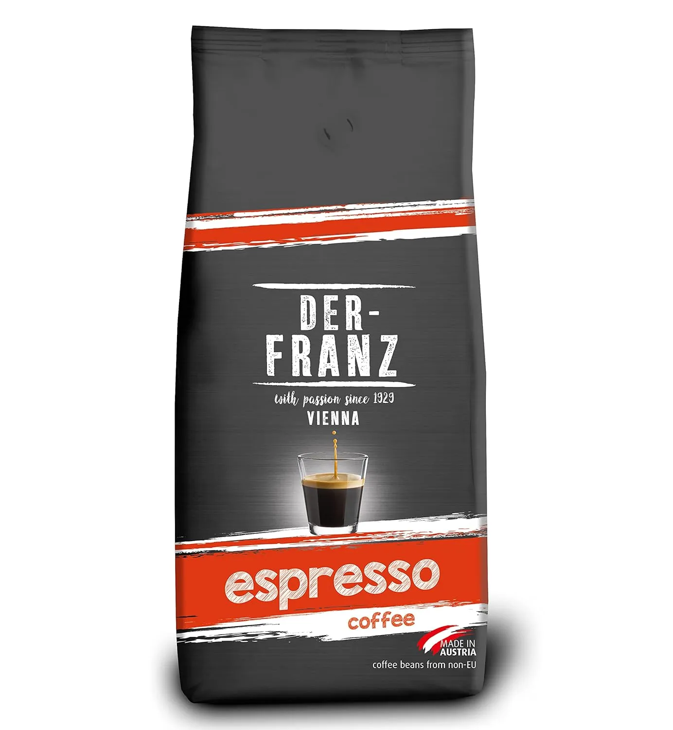 Der-Franz Espresso Kaffee, ganze Bohne, 1000 g