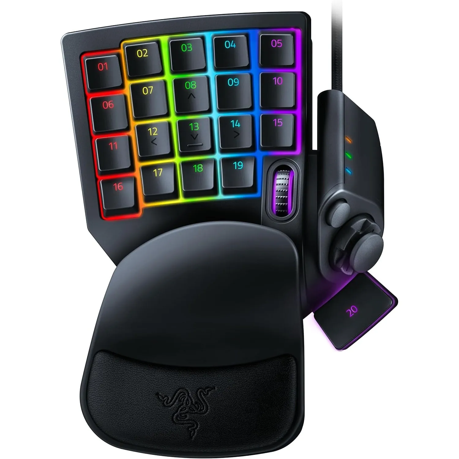 Razer Tartarus Pro - Gaming Keypad (Gamepad mit analog-optischen Tasten, 32 programmierbare Tasten, anpassbarer Auslöse…