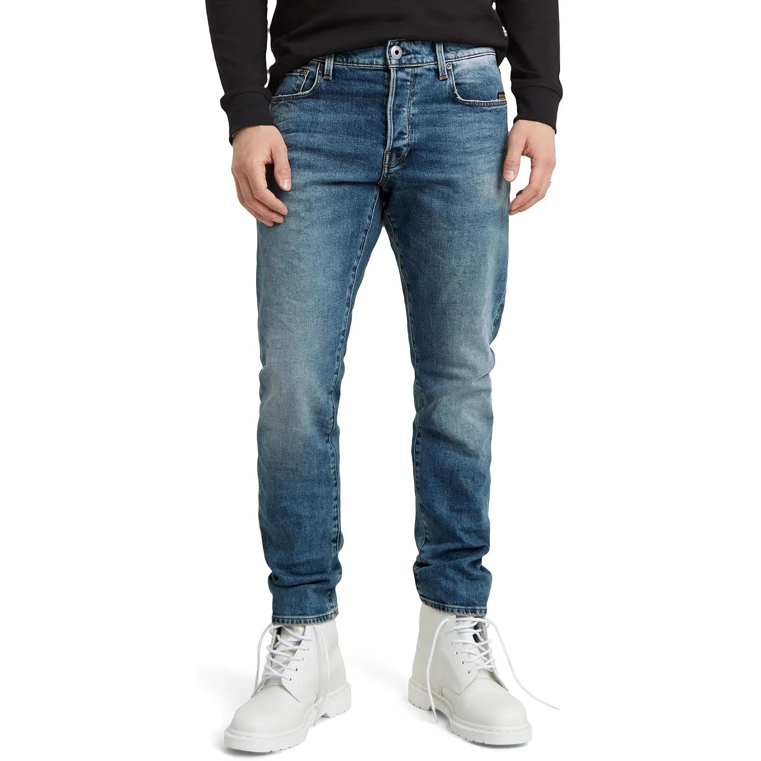 G-Star Herren Jeans 3301 Regular Tapered Jeans