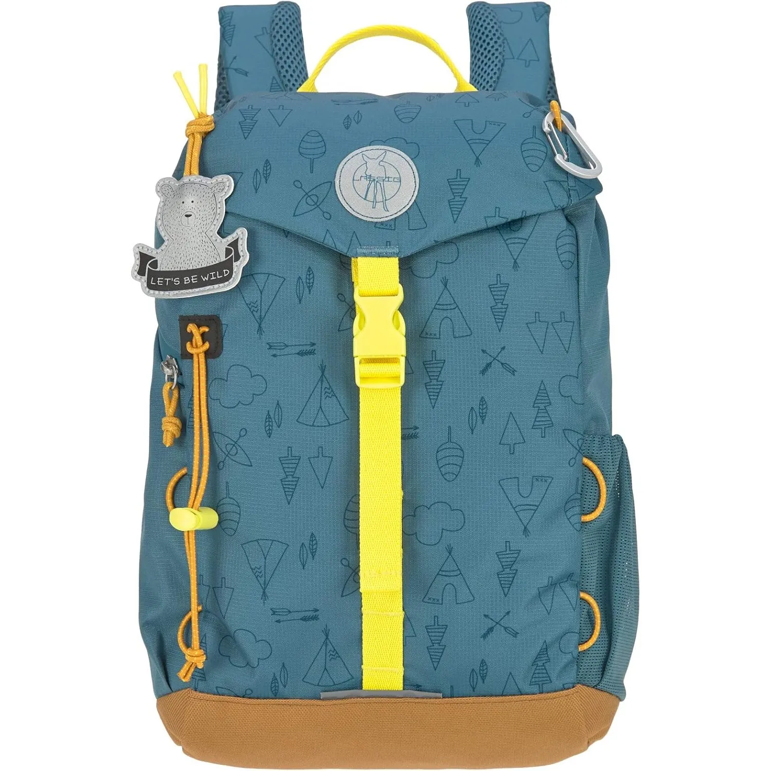 LÄSSIG Kinderrucksack Wanderrucksack Kindergartenrucksack, 9 Liter, ab 3 Jahre, 9 Liter/Mini Outdoor Backpack Blue