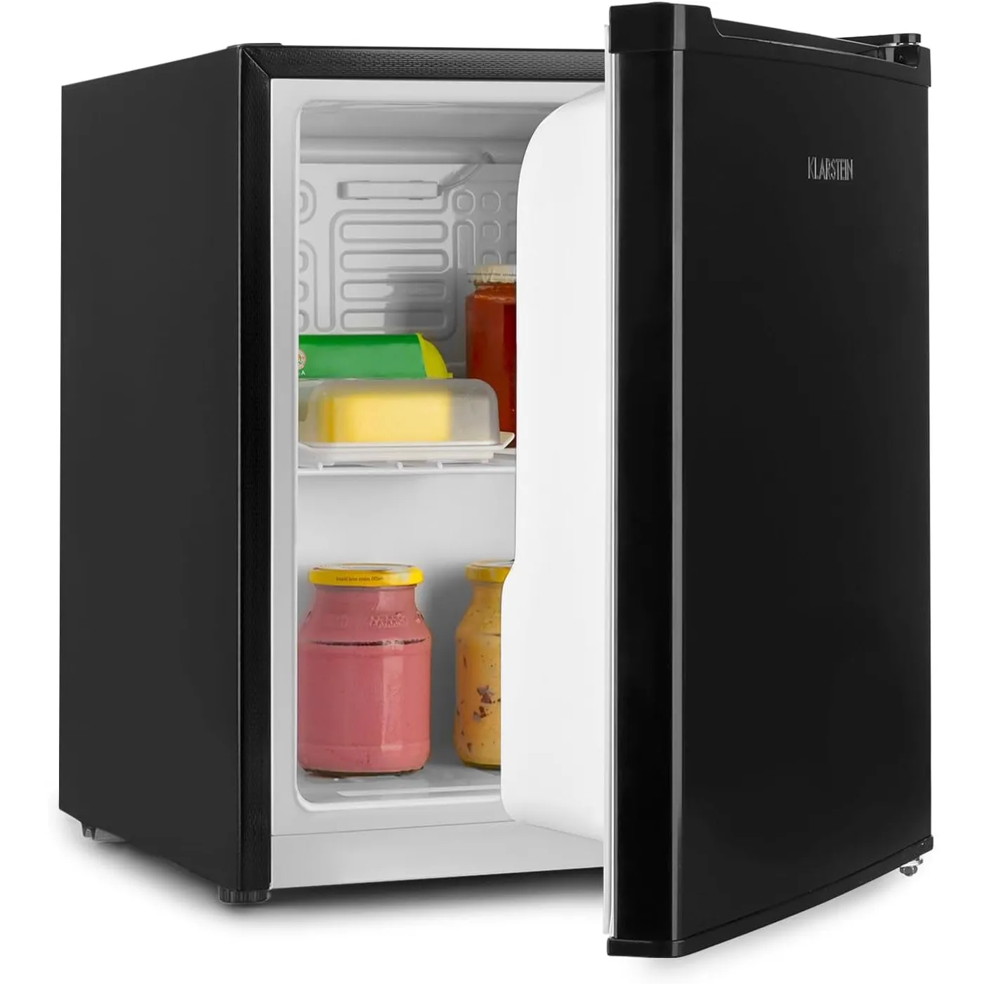 Klarstein Scooby Mini-Kühlschrank, EcoExcellence System, 40 L Fassungsvermögen, Temperaturregler, herausnehmbarer Regal…