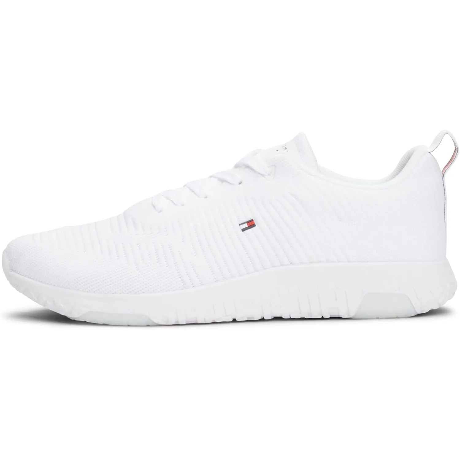 Tommy Hilfiger Herren Runner Sneaker Corporate Knit Rib Runner Sportschuhe