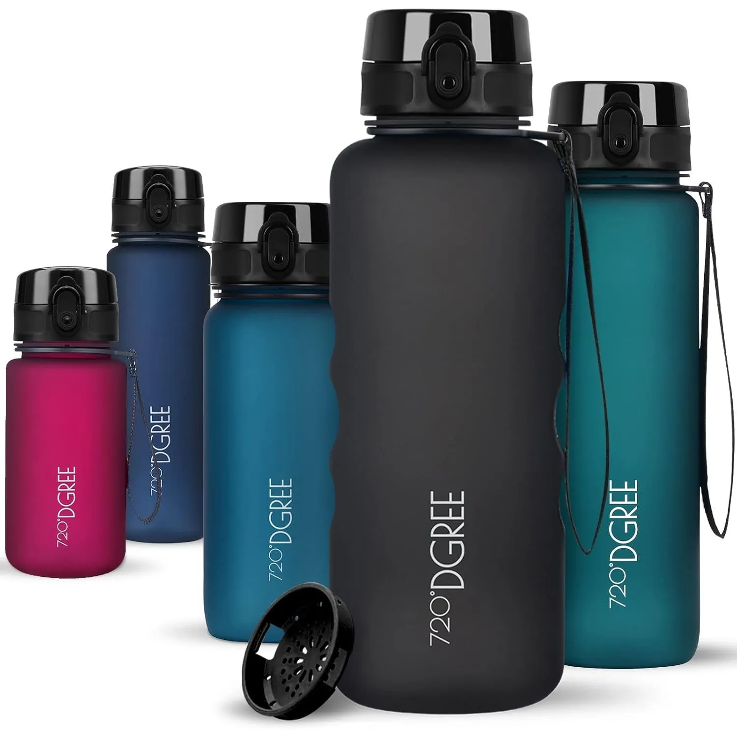 720°DGREE Trinkflasche ”uberBottle” – BPA-Frei, 6 Größen, über 40 Farben