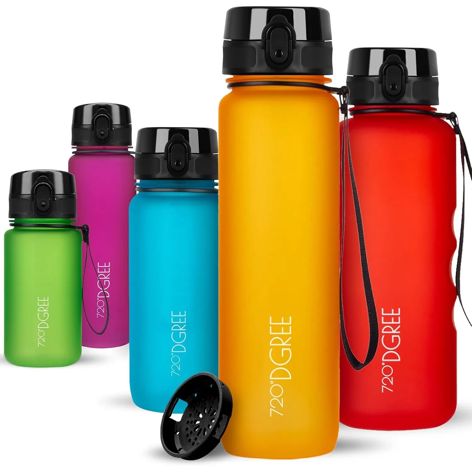 720°DGREE Trinkflasche ”uberBottle” – BPA-Frei, 6 Größen, über 40 Farben