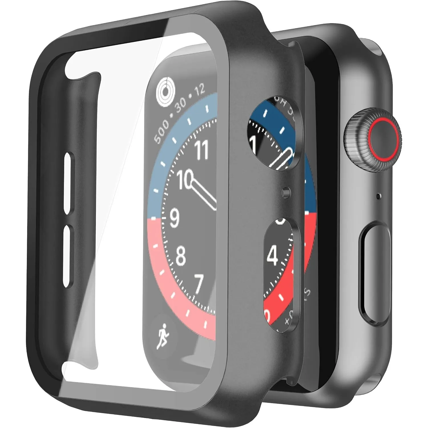 Misxi Hülle mit Displayschutz für 40mm Apple Watch SE3/SE2/SE/6/5/4