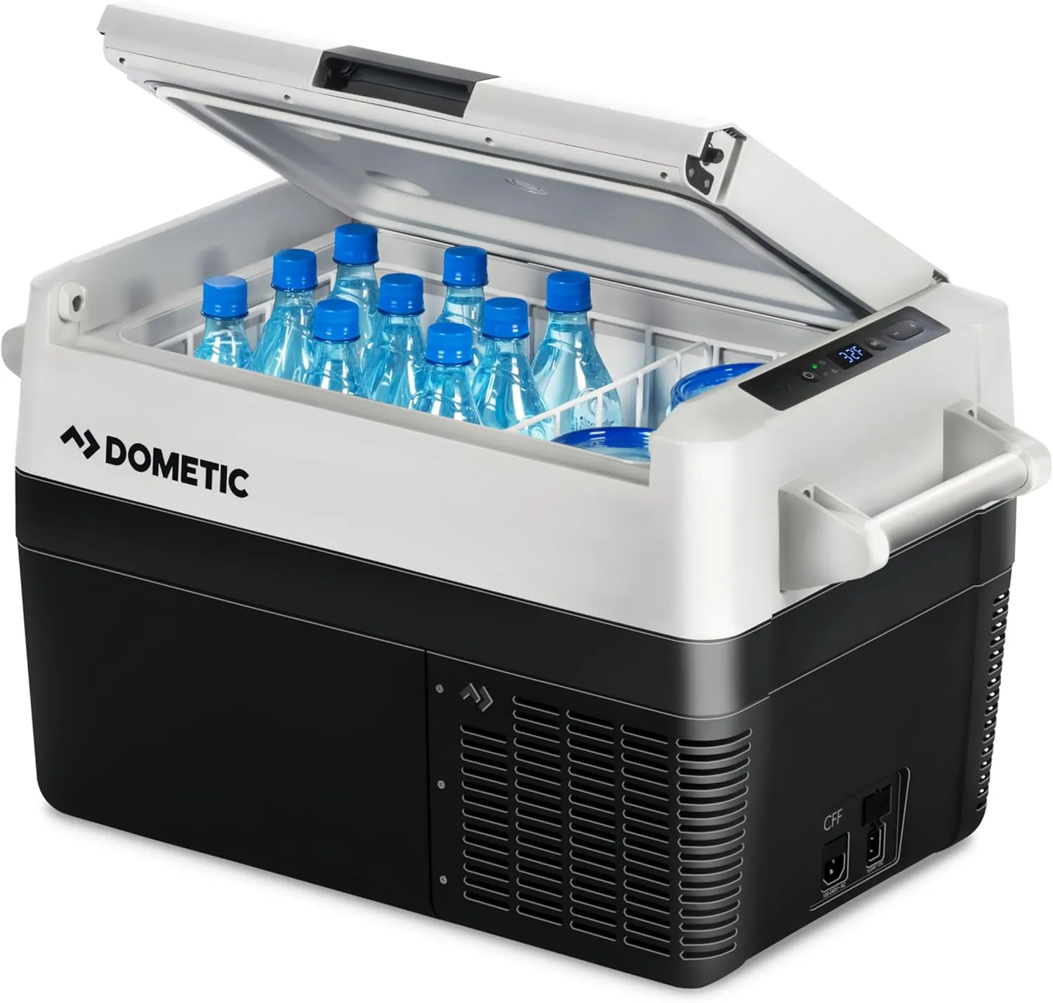 DOMETIC CFF35 Kompressor-Kühlbox 34L – 12/24V und 100–240V – Elektrische Kühl- und Gefrierbox für Auto, Wohnmobil, Camp…