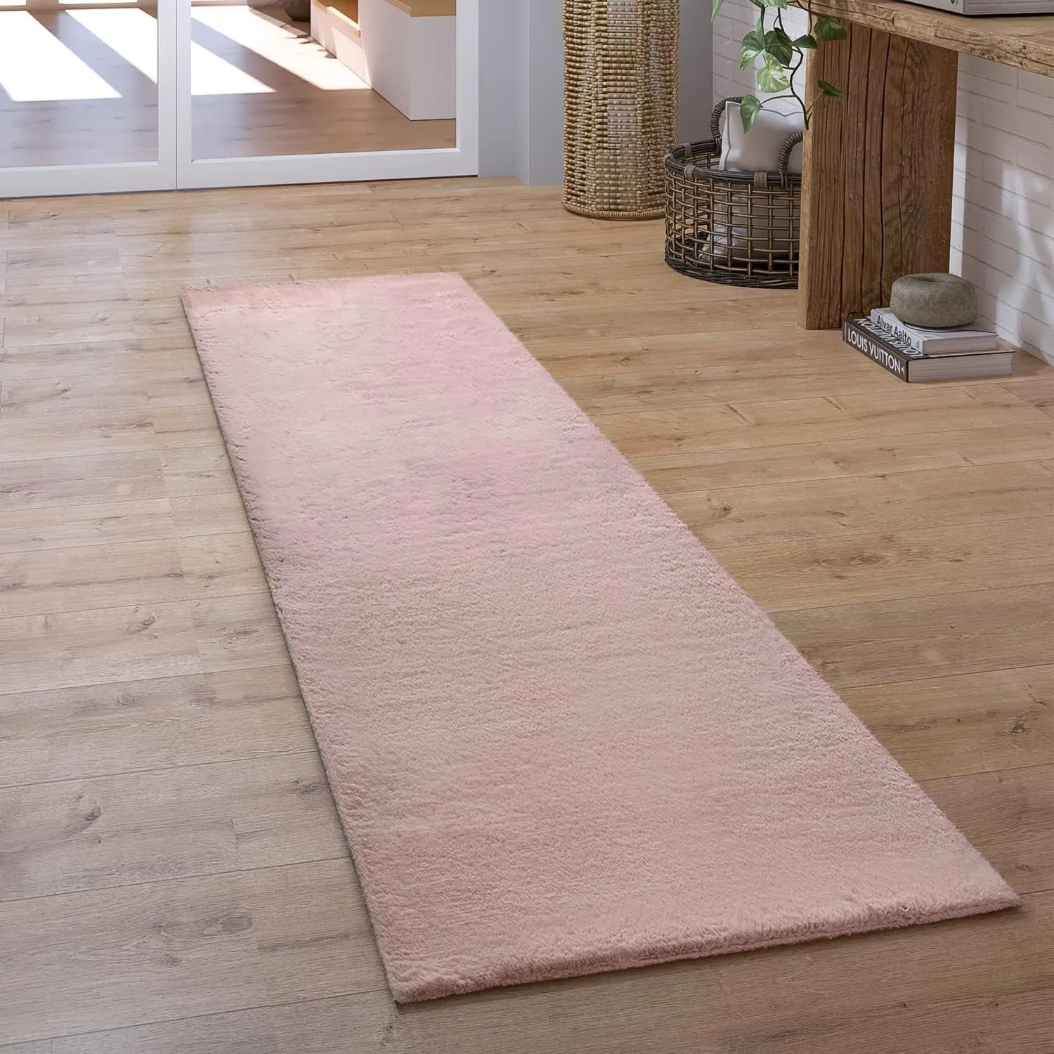 Paco Home Hochflor Teppich Wohnzimmer Schlafzimmer Shaggy Modern Flauschiger Fellteppich Weich Fell Imitat Kunstfell Ei…