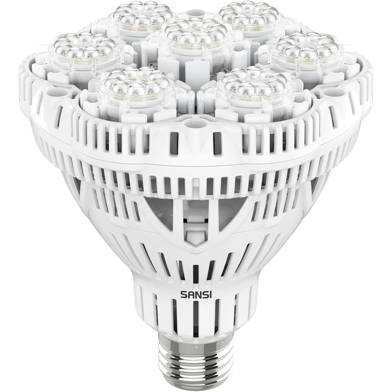 SANSI 36W LED Pflanzenlampe Vollspektrum E27, Grow Light für Zimmerpflanzen