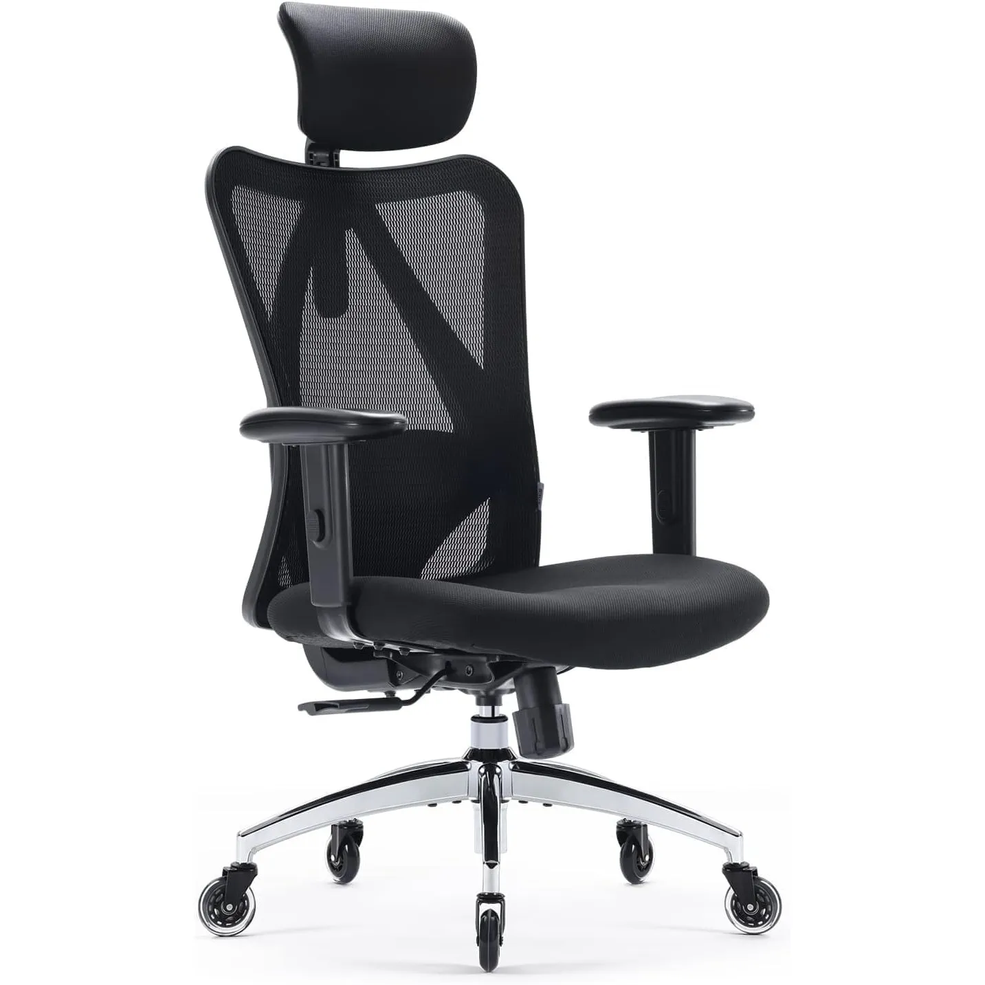 SIHOO M18 Ergonomischer Bürostuhl, verstellbare Lendenwirbelstütze, 330 lb