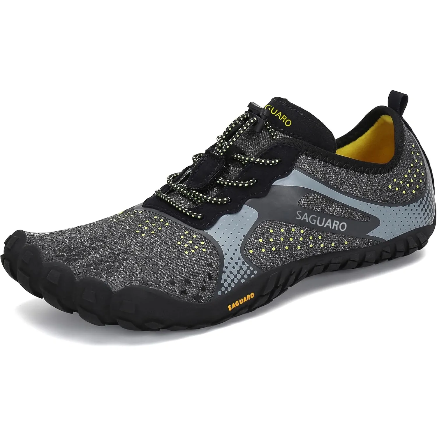 SAGUARO Unisex Barfußschuhe Leicht Atmungsaktiv Tragbar Traillaufschuhe Weich rutschfest Fitnessschuhe für Outdoor & In…