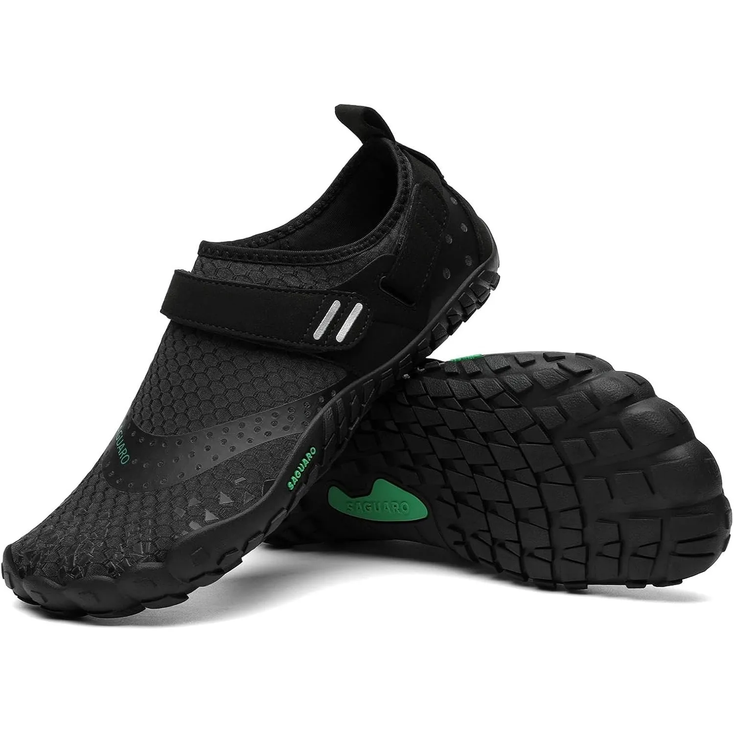 SAGUARO Herren Damen Barfußschuhe - Atmungsaktiv rutschfest Barfussschuhe - mit Breite Zehenbox und Zero-Drop Sohle,Gr.…