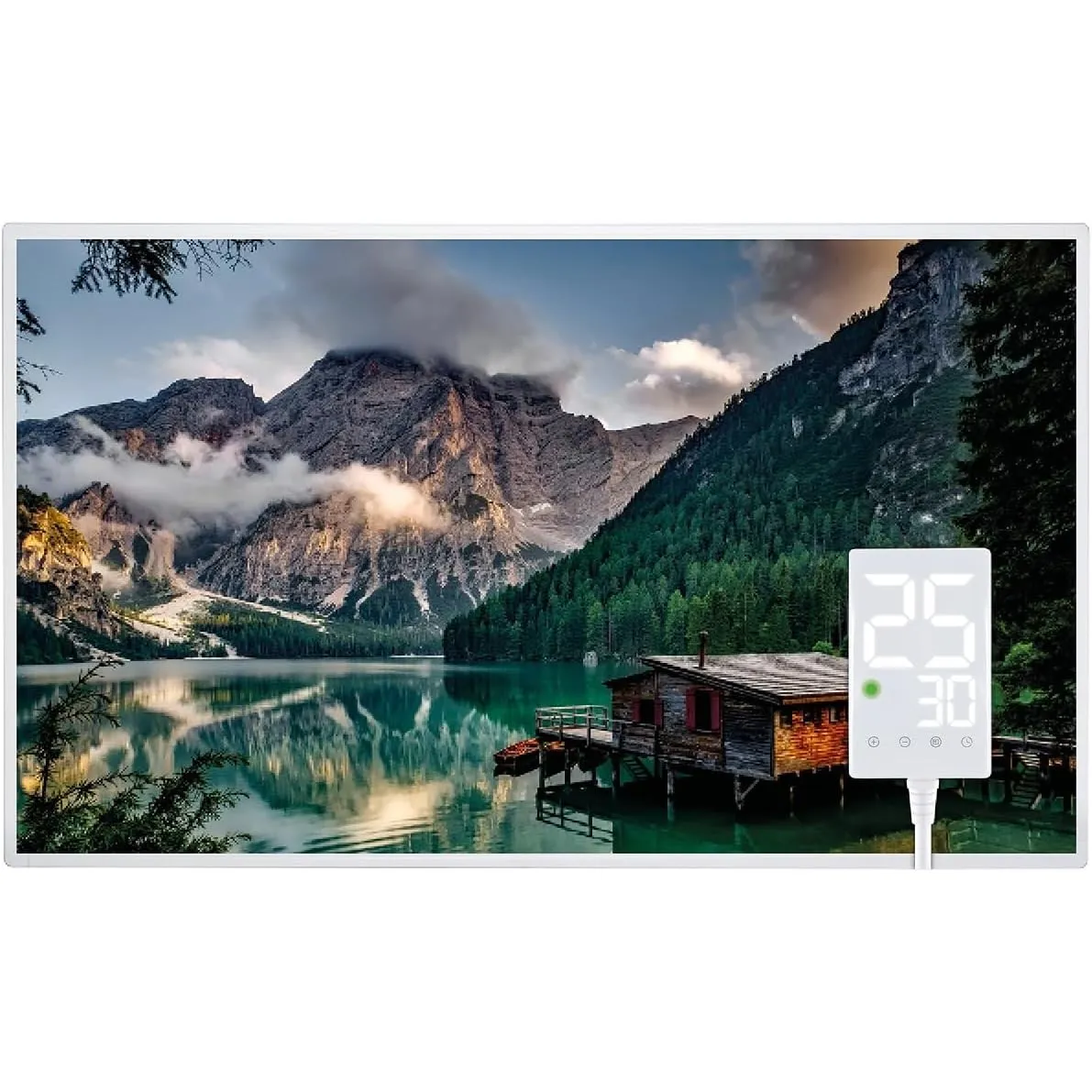Heidenfeld Infrarotheizung HF-HP105 (600 Watt, Bergsee)